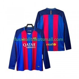 Fußballtrikots FC Barcelona 2016 2017 Retro Langarm Heimtrikotsatz kaufen